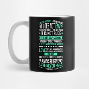 Love is Patient, Love is Kind Mug